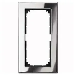 Merten Metallrahmen 2f.chrom 475839