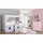 Paidi Kissenbezug Schmetterling 100 x 40 cm Pink/Rosa