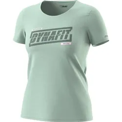 DYNAFIT Damen Shirt GRAPHIC, jadelite/TABLOID, 38
