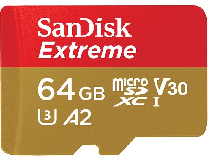 Extreme A2 MicroSDXC Speicherkarte 64 GB Class 3 (U3) Klasse 3