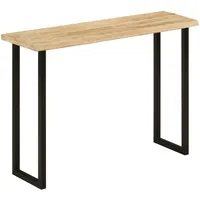 VidaXL Konsolentisch mit Baumkante 105x33x76 cm Massivholz Mango