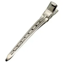 Comair Abteilclips Metall 9,5cm, 12er Packung