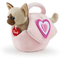 Trudi Kitty in lilac backpack