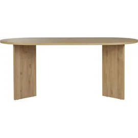 HANAH Home Cadiz Oak 180 x 75 x 89,5 cm Eiche