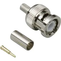 BKL Electronic 0401274 0401274 BNC-Steckverbinder Stecker, gerade 50Ω