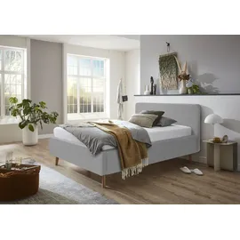 Meise Möbel Polsterbett Mattis ¦ grau ¦ Maße (cm): B: 161 H: 105