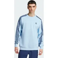 Adidas Originals Adicolor Classics 3 Stripes Sweatshirt - Clear Sky - XS