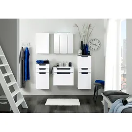 WELLTIME Waschbeckenunterschrank Siena 60 x 40 cm Weiß