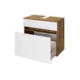 Held Waschbeckenunterschrank Lucca 60 x 55 x 35 cm Weiß