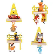 BOARTI Kinderregal Baustelle gelb