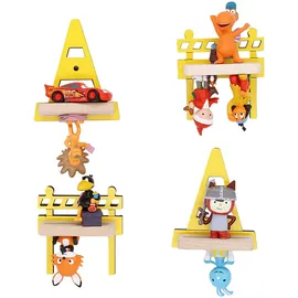 BOARTI Kinderregal Baustelle gelb