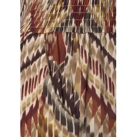 LASCANA Jerseyhose mit Ethnoprint und Taschen 34