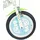 DINO BIKES Bluey 14 Zoll weiß/mehrfarbig