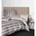 JANINE Interlock-Jersey Wendebettwäsche Gestreift Braun 155 x 220 cm + 80 x 80 cm
