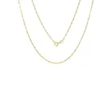 FIRETTI Kette ohne Anhänger »Schmuck Geschenk Gold 750 Halsschmuck Halskette Goldkette Plättchen«, 86387137-45 gelbgoldfarben