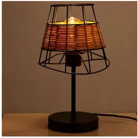 Nowa Nino Tischleuchte Schreibtischleuchte Nachttischlampe Kunststoff Stahl schwarz