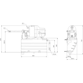 Grundfos RW-Nutzungsanlage SCALA1 SCALA1 System 3-45, 900 W