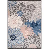 Sanat Teppich »Floral Grau, Blau, - 120x170 cm