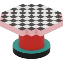 Seletti Supercoffeetable Kaffeetisch Schachbrett
