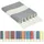 furora holiday Badetuch 100 x 200 cm grau