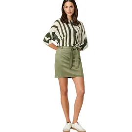 Zero Oversized-Strickpullover mit Print Patch khakicream, | 40