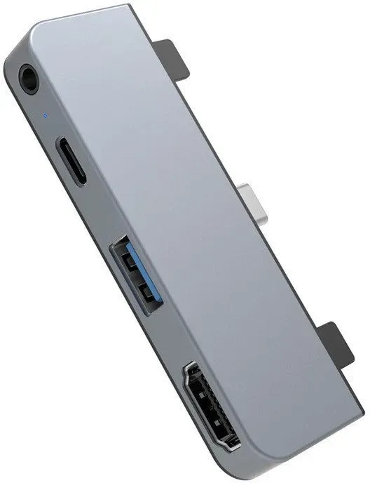 Hyper USB-Verteiler HYPER Drive 4-in-1 USB-C Hub for iPad Pro, Grau