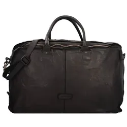 Harold's Submarine Reisetasche Leder 54 cm  schwarz