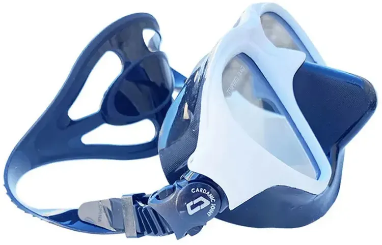 Cetma Shark Large Speerfischen Maske - White - One Size