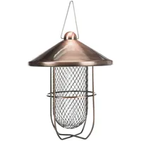 Trixie 55653 Futterspender mit Schutzgitter, Metall, 500 ml/ø 19