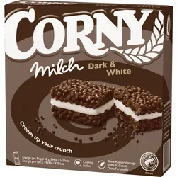 Corny Milch Dark & White 4ST 120G