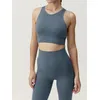 Keila Born Living Yoga Damen-Sportoberteil BLAU L