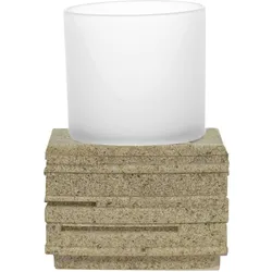 RIDDER Badezimmer-Becher Ziegel Ecru