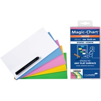 Legamaster Magic-Chart Notes farbsortiert 10,0 x 20,0 cm