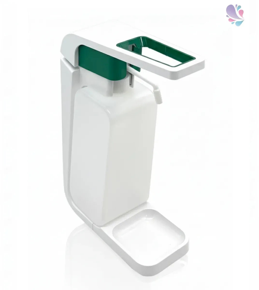 Blanc Hygienic Hebelspender für 1 Liter Seife, Desinfektion, super ergiebig, Wandmontage