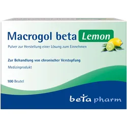 Macrogol beta Lemon 100 St Pulver zur Herstellung einer Lösung zum Einnehmen