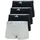 adidas Active Flex Cotton Body Boxershorts Schwarz / Grau S 4er Pack