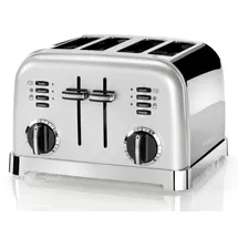 Cuisinart CPT180SE Style Collection 4-Schiltz-Toaster, Edelstahl, Silber, 283