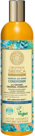 Natura Siberica Oblepikha Haarspülung Trockenes Und Geschädigtes Haar Flasche 400ml