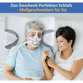 luxuskollektion CPAP-Kissen 02-Standard 60 x 40 cm Grau