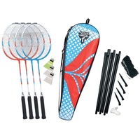 Talbot Torro Unisex – Erwachsene Badminton-und Federball, 4-Fighter Set, 449408, OneSize