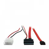 Inter-Tech Sata Kabel Interne Kabel Slim DVD 0,3 m