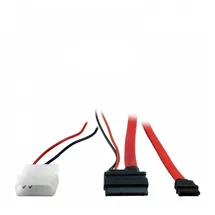 Inter-Tech Sata Kabel Interne Kabel Slim DVD 0,3 m