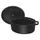 Staub Cocotte 37 cm oval schwarz