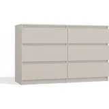 Top e shop Kommode Malwa M6/120 Farbe Kaschmir - Beige