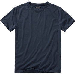 Mey & Edlich Herren Tshirt Regular Fit Blau einfarbig - 58