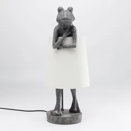 Kare DESIGN Tischleuchte Animal Frog 61600 Kunststoff Grau