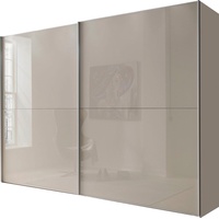Wiemann Schwebetürenschrank »Orion«, Glasfront Kieselgrau, front Glas kieselgrau) , 63843648-0 B/H/T: 150 cm x 217 cm x 67 cm