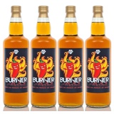 Burner® 0,7L 4x Chili-Spezialität Kultbrand Schnaps ähnlich Schoko-Chili-Likör