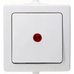 Kopp 566602003 NAUTIC - Kontrollschalter, Farbe: arktisweiß