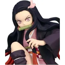 furyuu Kamado Nezuko Noodle Stopper Sammelfigur 10 cm - Schwarz/Grün/Mehrfarbig